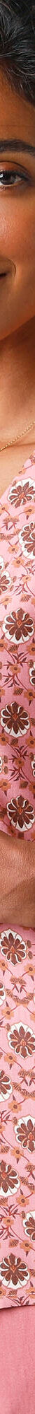 Veste kimono imprimée (bois de rose) Veste kimono imprimée (bois de rose)